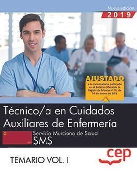 TÉCNICO/A EN CUIDADOS AUXILIARES DE ENFERMERÍA. SERVICIO MURCIANO DE SALUD. SMS.
