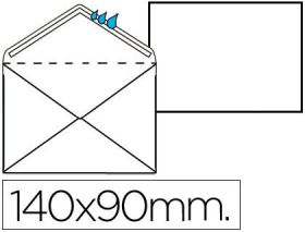 CAJA  (100) SOBRE BLANCO 90X140