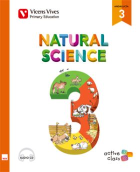 NATURAL SCIENCE 3 + CD (ACTIVE CLASS) ANDALUCIA