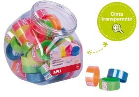 EXP.CINTA AD.TRANS.19MMX20M FLUO 50U