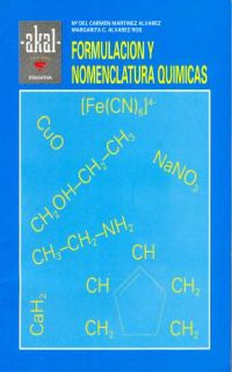 Formulación y nomenclatura químicas.