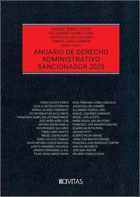 ANUARIO DE DERECHO ADMINISTRATIVO SANCIONADOR 2025