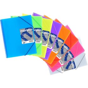 CARPETA 60 FUNDAS MAXIPLAS TRANSPARENTE