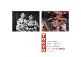 Tokyo. Asfalto y Podium.  Asfaltoa eta Podiuma. Tarmac and Podium