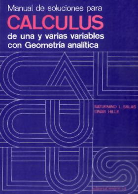 Manual de soluciones para cálculus