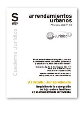 Requisitos de la subrogación del hijo y otros familiares en el arrendamiento de 