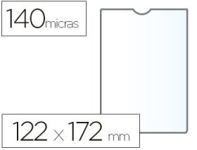 (100) CAJA PORTACARNETS PVC 122X172 ESSELTE