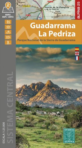 GUADARRAMA LA PEDRIZA CARPETA Y 2 MAPES