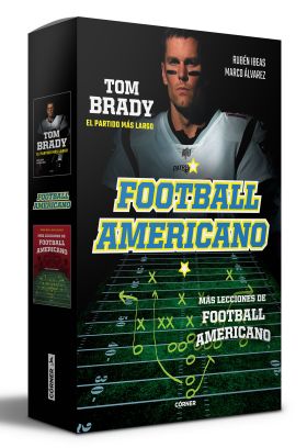 ESTUCHE FOOT BALL AMERICANO (MÁS LECCIONES/TOM BRADY)