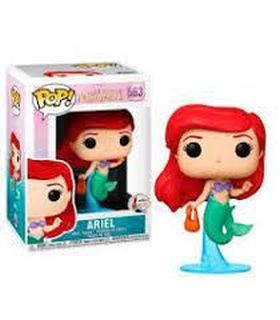 FIGURA FUNKO  POP DISNEY LA SIRENITA ARIEL WITH BAG