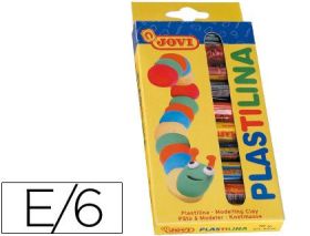 JOVI-PLASTILINA EST.10 BARRAS COL.SURT.