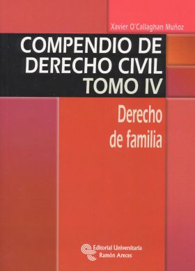 Compendio de Derecho Civil. Derecho de familia