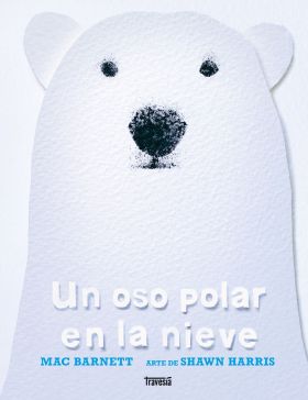 Un oso polar en la nieve