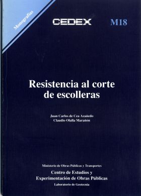 RESISTENCIA AL CORTE DE ESCOLLERAS. M-18