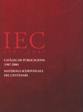 CATALEG DE PUBLICACIONS (1907-2006). MATERIALS AUD