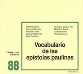 Vocabulario de las epístolas paulinas