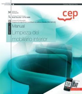 Manual. Limpieza del mobiliario interior (MF0996_1). Certificados de profesional