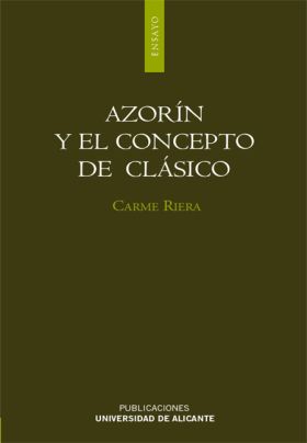 Azorín y el concepto de clásico