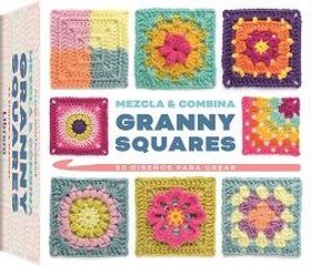 MEZCLA Y COMBINA GRANNY SQUARES- MANUAL + 50 CARTAS