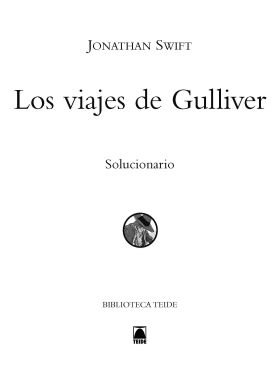 Guía didáctica. Los viajes de Gulliver. Biblioteca Teide