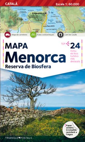 Menorca, mapa