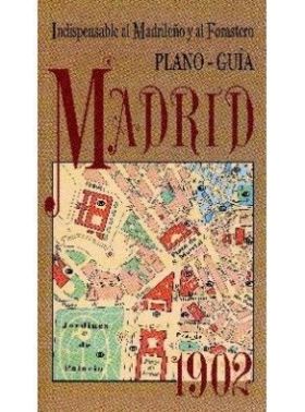 PLANO GUIA MADRID 1902