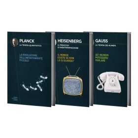 Collezione Grandi idee della Scienza Pack II. Contiene 3 libri