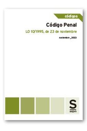 Código Penal. LO 10/1995, de 23 de noviembre