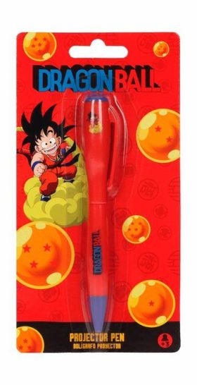 GOKU NIÑO BOLIGRAFO PROYECTOR LUZ DRAGON BALL