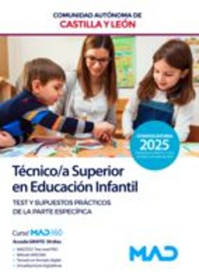 TEST Y SUPUESTOS PRACTICOS PARTE ESPECIFICA TECNICOA SUPERIOR EN EDUCACION INFA