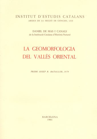 LA GEOMORFOLOGIA DEL VALLÈS ORIENTAL