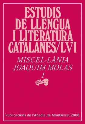 MISCEL·LÀNIA JOAQUIM MOLAS, 1