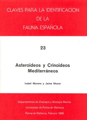 ASTEROIDEOS Y CRINOIDEOS MEDITERRÁNEOS