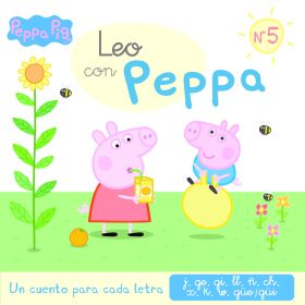 Un cuento para cada letra: j, ge, gi, ll, ñ, ch, x, k, w, güe-güi (Leo con Peppa