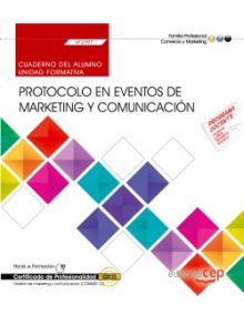CUADERNO DEL ALUMNO. PROTOCOLO EN EVENTOS DE MARKE