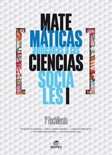 MATEMÁTICAS APLICADAS A LAS CIENCIAS SOCIALES I 1º BACHILLERATO