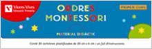 Capsa Ordres Montessori. Material De L'aula