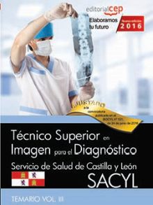 TECNICO SUPERIOR EN IMAGEN PARA EL DIAGNOSTICO. SE