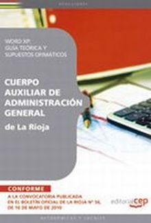WORD XP GUIA TEORICA CUERPO AUXILIAR ADMINISTRACIO