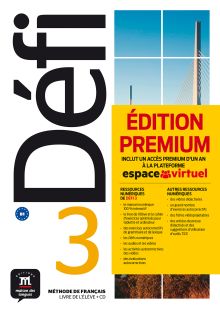 Défi 3 Premium Livre de l´élève + CD