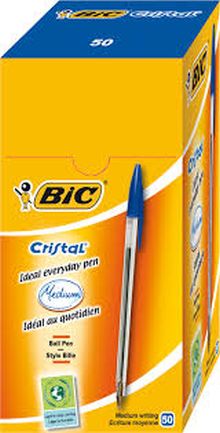 (50) BIC CRISTAL AZUL