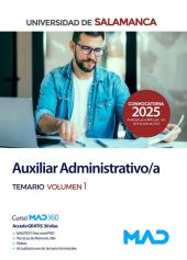 AUXILIAR ADMINISTRATIVOA TEMARIO 1 UNIVERSIDAD SALAMANCA