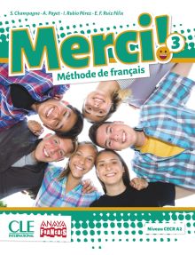 Merci! Méthode de français 3. ESO. Anaya + Digital.