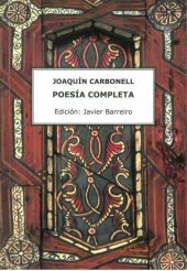 JOAQUIN CARBONELL POESIA COMPLETA