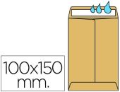 (500)SOBRE DE SALARIOS 100X150 60GR. KRAFT