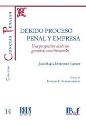 Debido proceso penal y empresa