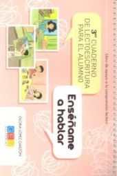 CUADERNO LECTOESCRITURA 3 ENSEÑAME A HABLAR
