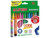 12 ROTULADORES ALPINO MAXI