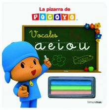 La pizarra de Pocoyó. Vocales