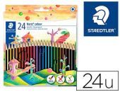 24 LAPICES COLOR HEXAGONAL NORIS STAEDTLER